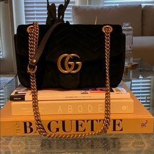 Gucci Marmont Velvet Small Bag